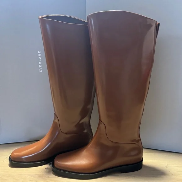 EVERLANE THE RIDING BOOT RUM SIZE 9 - Picture 7 of 11